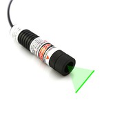 Clear Used 10mW Glass Lens 515nm Green Laser Line Generator